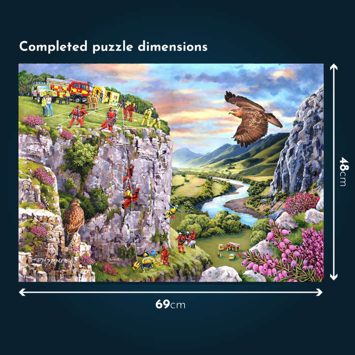 House of Puzzles - Everyday Heroes - 1000 Piece Jigsaw Puzzle