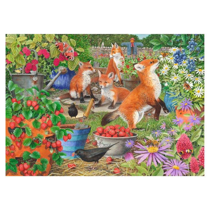 House of Puzzles - Foxy Ladies - 1000 Piece Jigsaw Puzzle