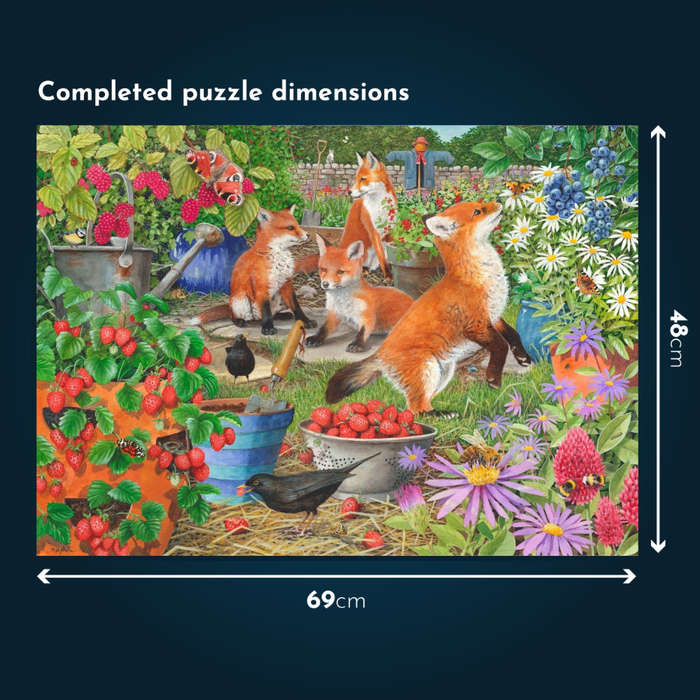 House of Puzzles - Foxy Ladies - 1000 Piece Jigsaw Puzzle
