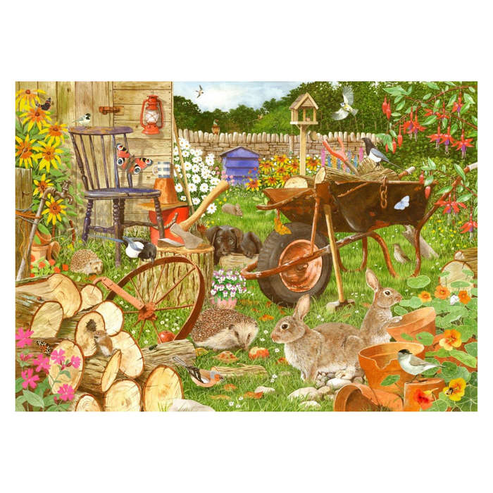 House of Puzzles - Like Rag Tag and Bobtail - 1000 Piece Jigsaw Puzzle