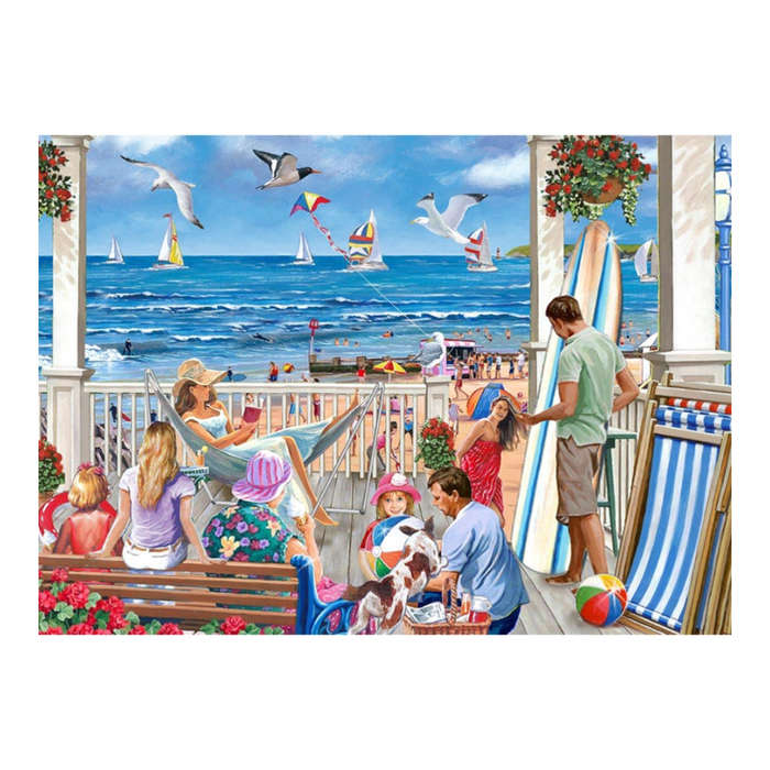 House of Puzzles - All on Deck - 1000 Piece Jigsaw Puzzle