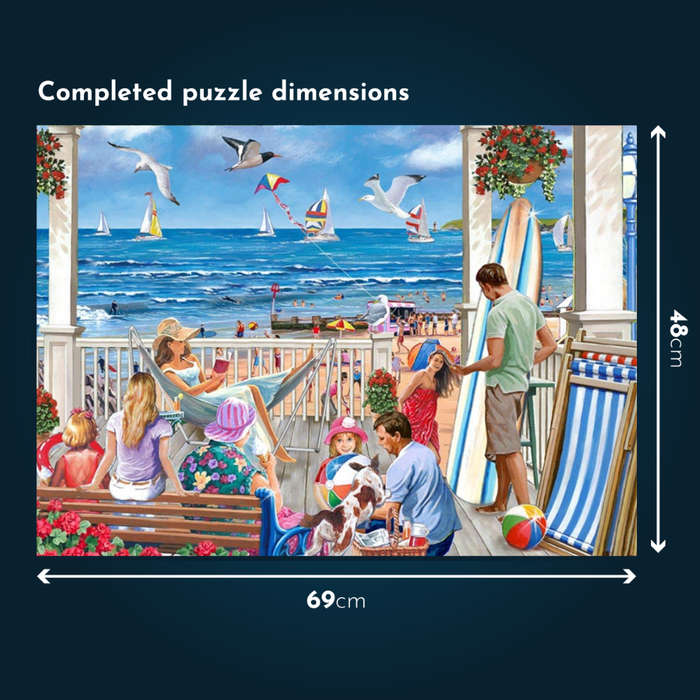 House of Puzzles - All on Deck - 1000 Piece Jigsaw Puzzle