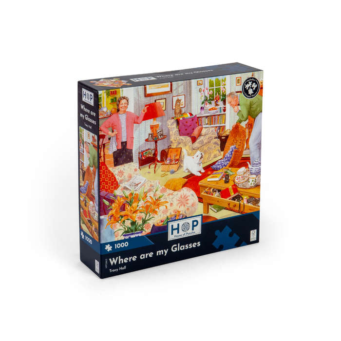 House of Puzzles - Where are my Glasses - 1000 Piece Jigsaw Puzzle