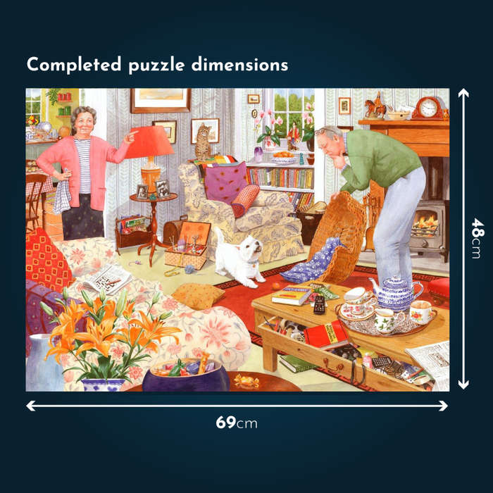 House of Puzzles - Where are my Glasses - 1000 Piece Jigsaw Puzzle
