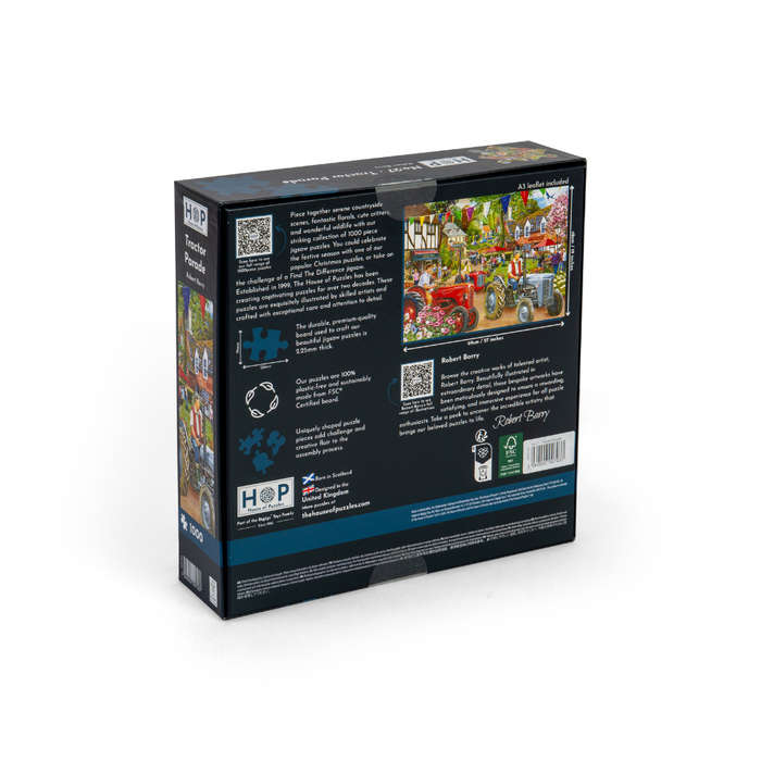 House of Puzzles - No.27 - Tractor Parade - 1000 Piece Jigsaw Puzzle