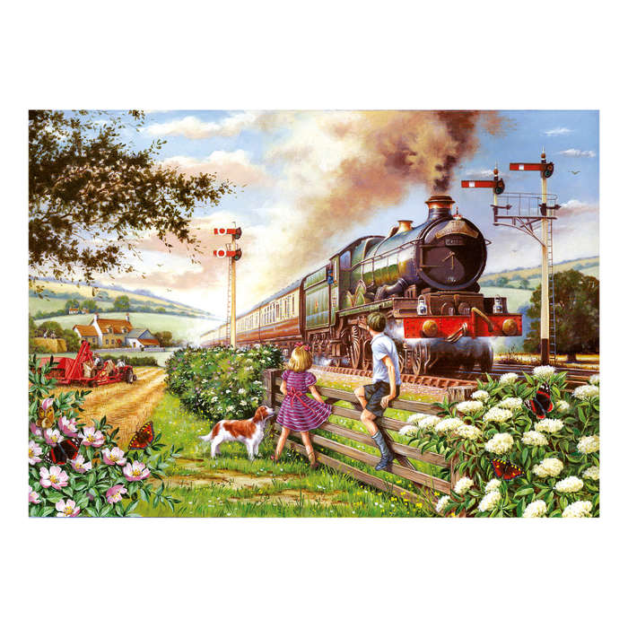 House of Puzzles - Railway Children - 1000 Piece Jigsaw Puzzle