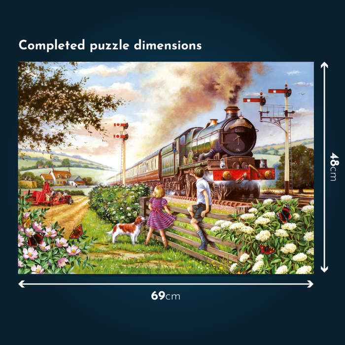 House of Puzzles - Railway Children - 1000 Piece Jigsaw Puzzle