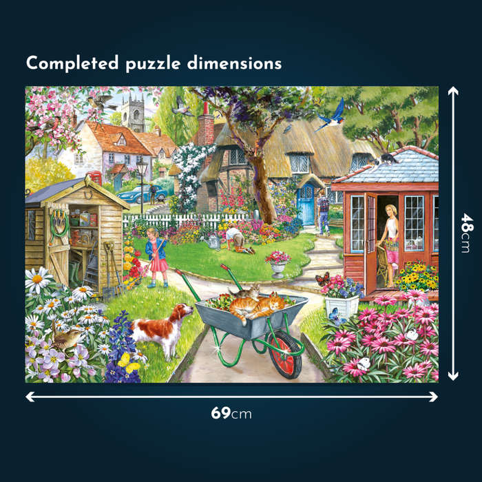 House of Puzzles - Bloomin' Lovely - 1000 Piece Jigsaw Puzzle