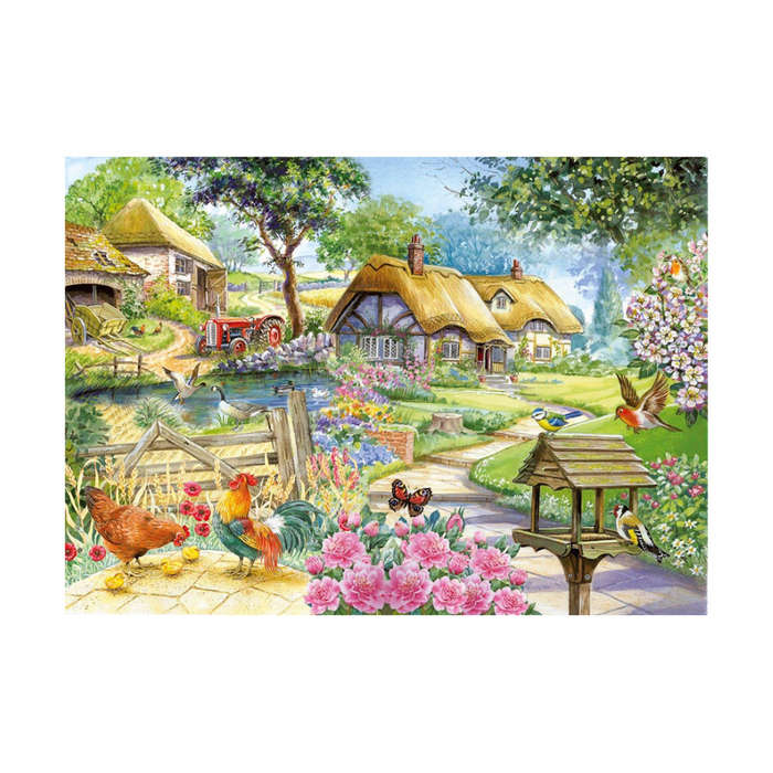 House of Puzzles - Country Living - XL Pieces - 500 Piece Jigsaw Puzzle