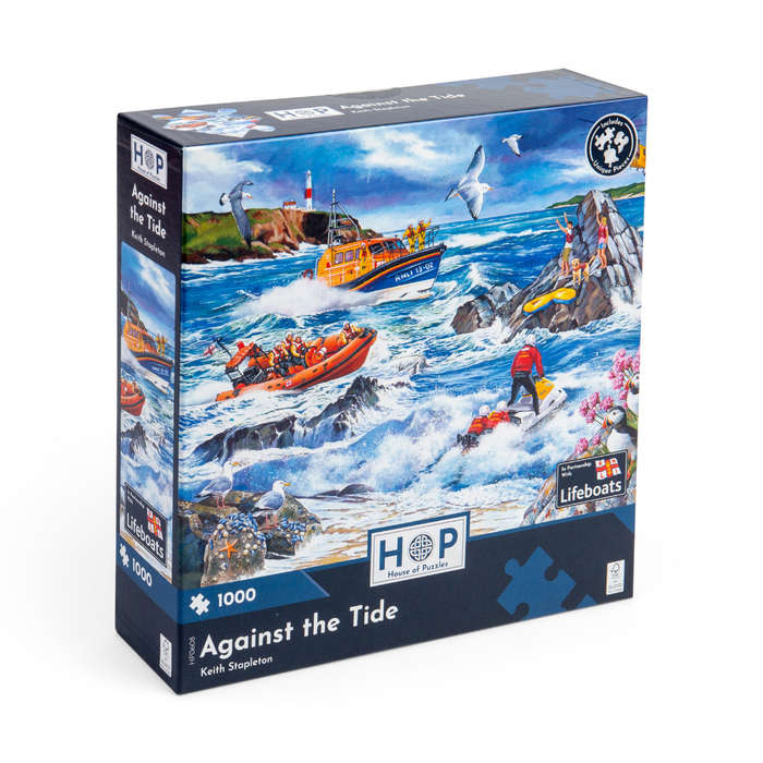 House of Puzzles - Against The Tide - 1000 Piece Jigsaw Puzzle