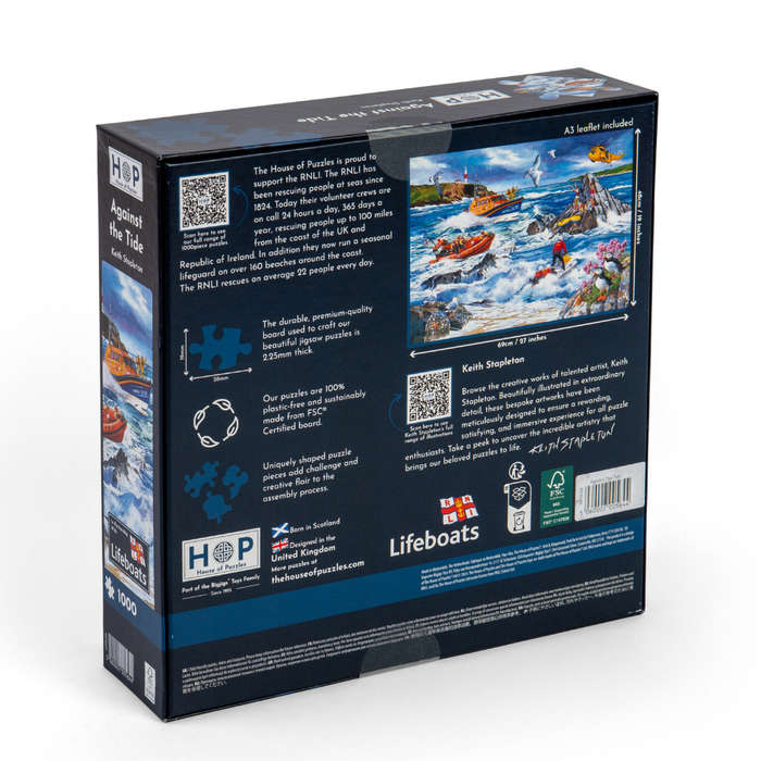 House of Puzzles - Against The Tide - 1000 Piece Jigsaw Puzzle