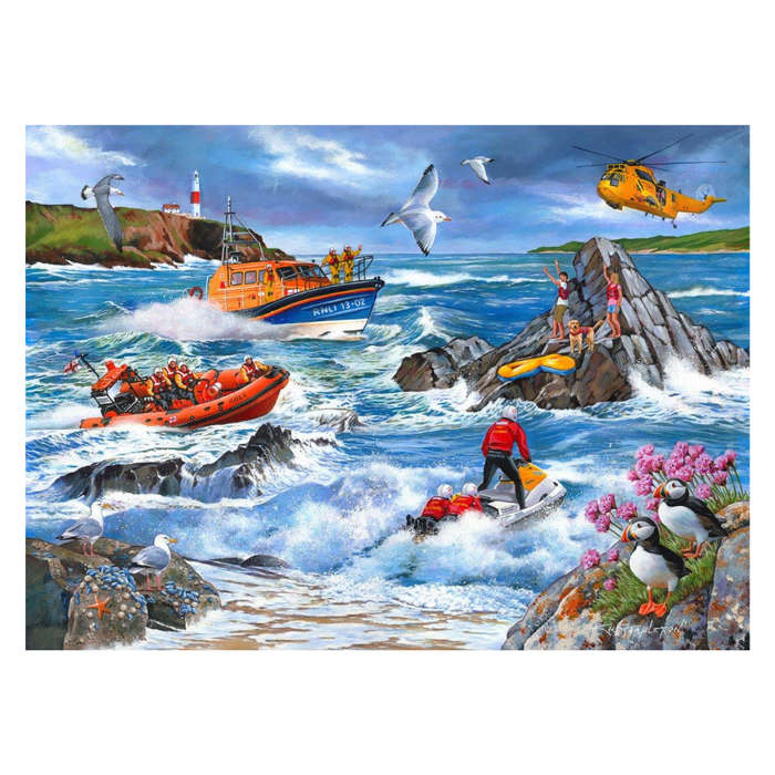 House of Puzzles - Against The Tide - 1000 Piece Jigsaw Puzzle