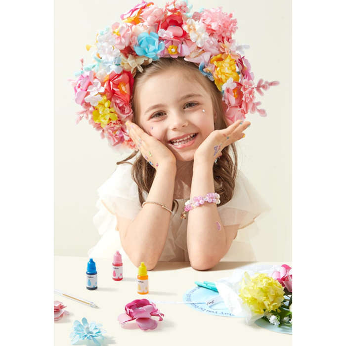 Mideer - Paper Flower Craft Kit - Creative Arts & Crafts Set