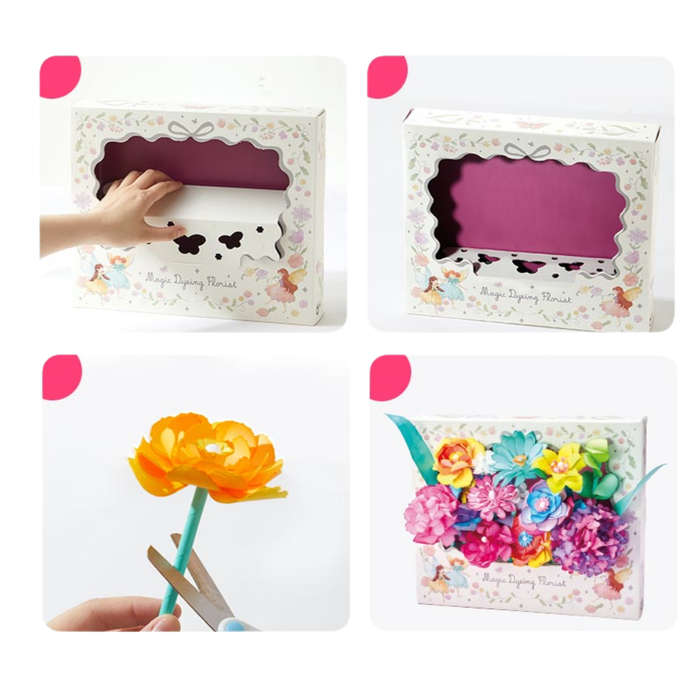 Mideer - Paper Flower Craft Kit - Creative Arts & Crafts Set