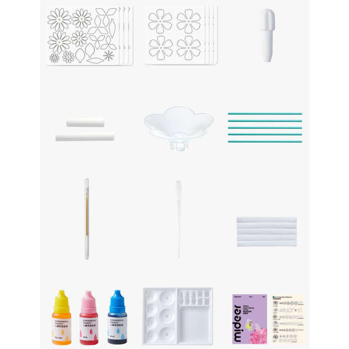 Mideer - Paper Flower Craft Kit - Creative Arts & Crafts Set