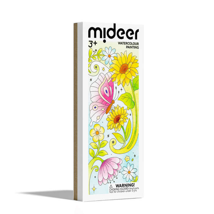 Mideer - Watercolour Painting Set - Travel Size - The Flower And The Butterfly
