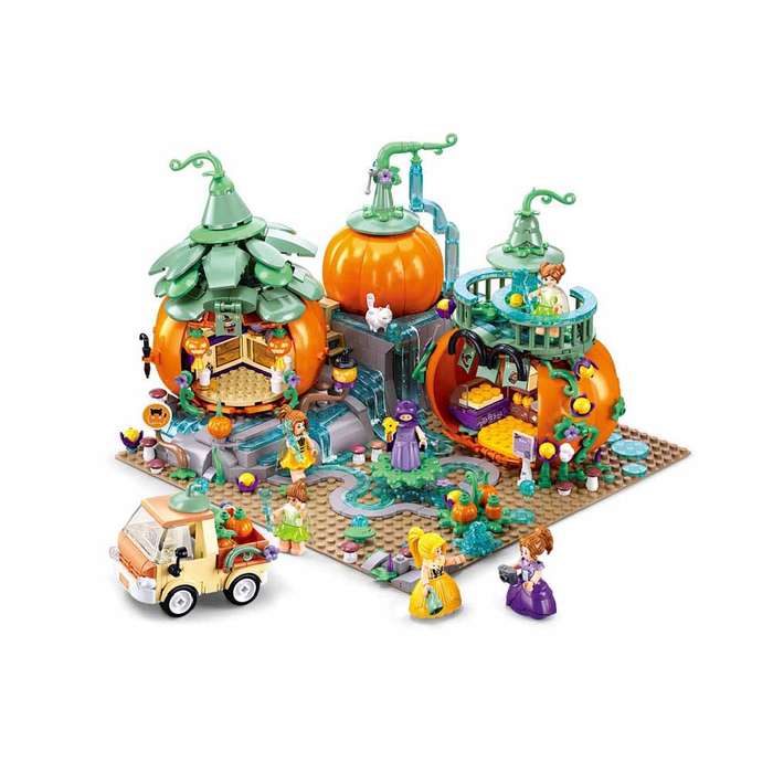 Sluban Building Set: Girls Dream - Pumpkin Party - 952 Pieces