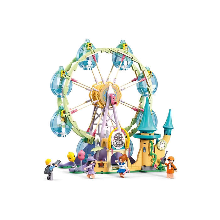 Sluban Building Set: Metropolis - Ferris Wheel - 504 Pieces