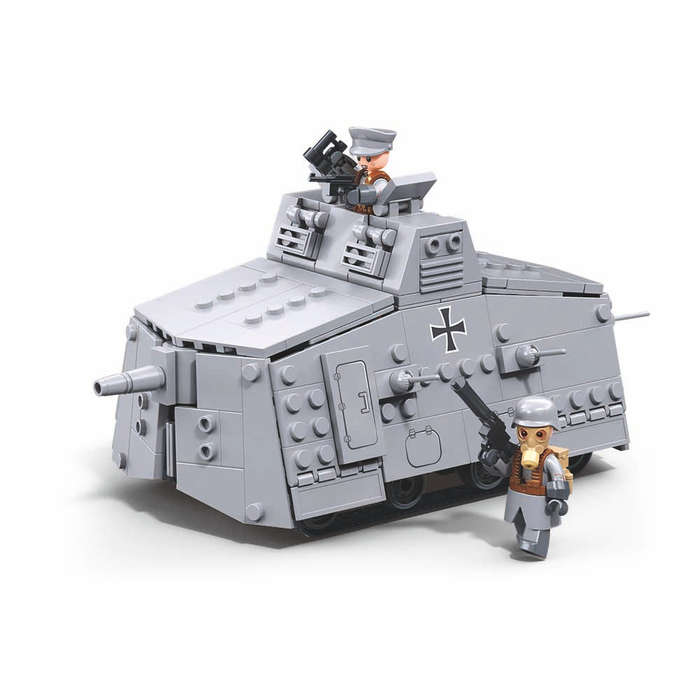 Sluban Building Set: Army - Assault Tank WWI - 47Vs - 506 Pieces