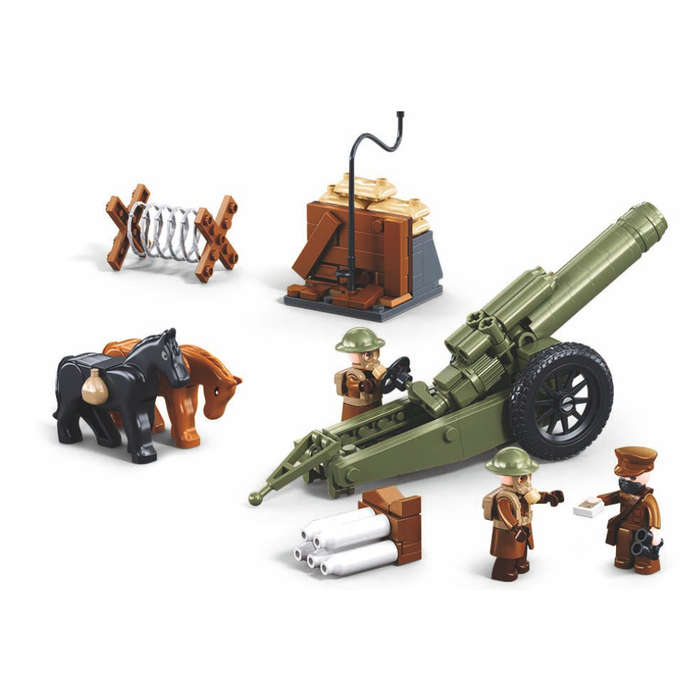 Sluban Building Set: Army - Assault Tank WWI - 47Vs - 506 Pieces