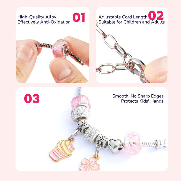Mideer - Girls Power Lacing Beads - Fantastic Garden Gift Box