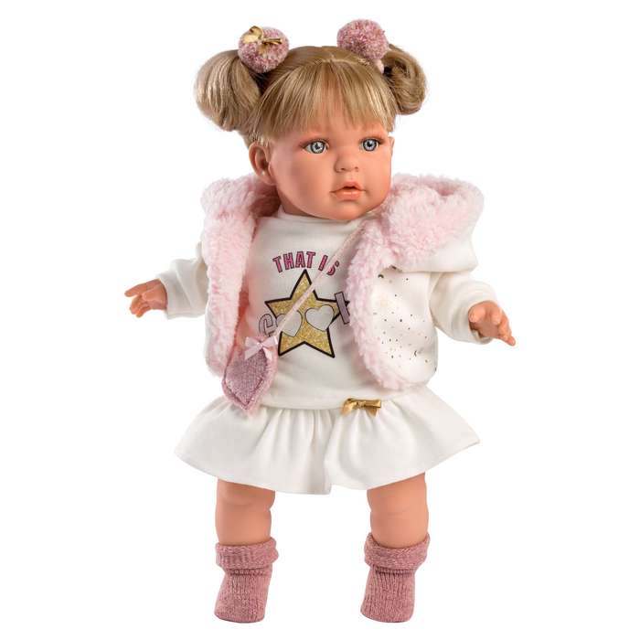 Llorens - Baby Girl Doll with Clothing & Accessories: Julia - 42cm