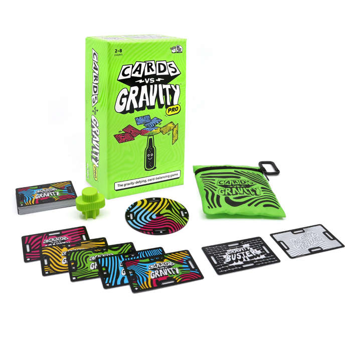 Big Potato Games - Cards vs Gravity Pro - The Card Balancing Party Game - 2+ Players