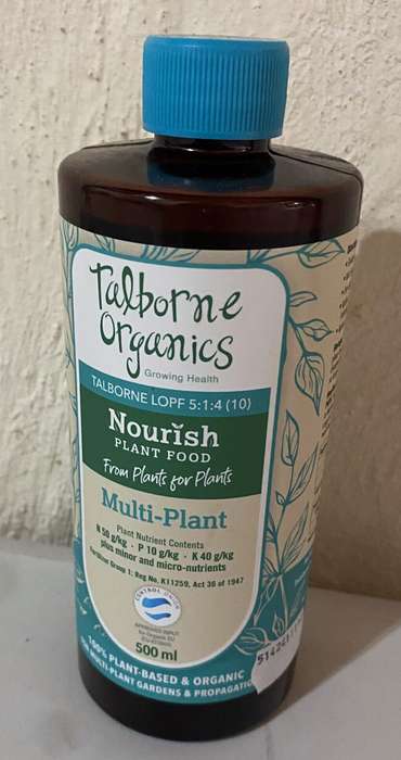 Talborne Nourish 5:1:4, Organic Liquid Fertilizer
