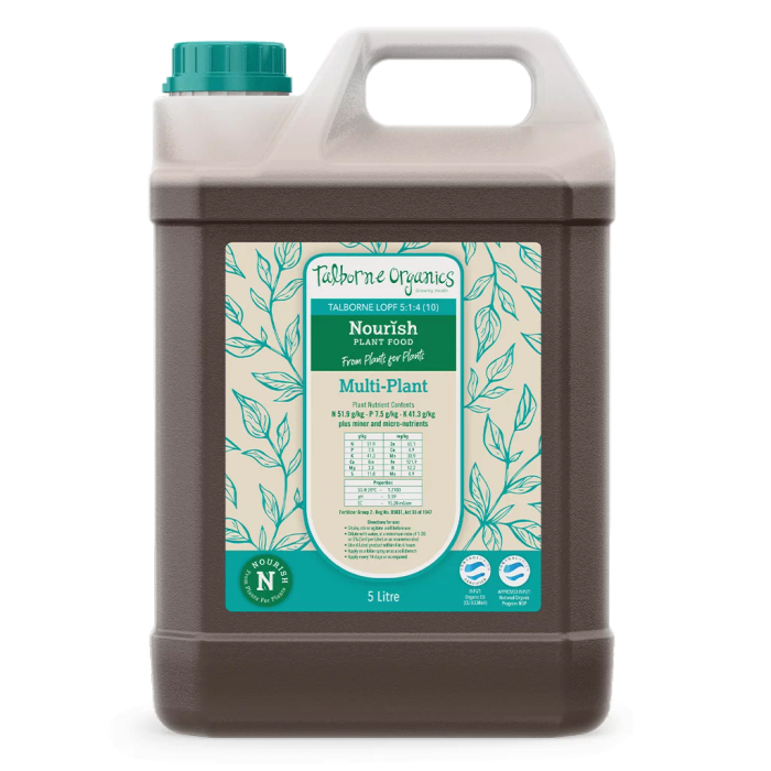 Talborne Nourish 5:1:4, Organic Liquid Fertilizer