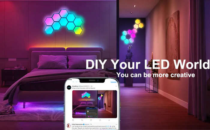 BNETA IoT Smart Hexagon Light ST70
