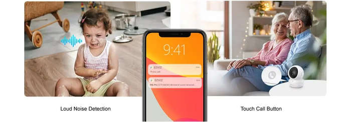 EZVIZ H6c Pro 2K (3MP) Smart AI