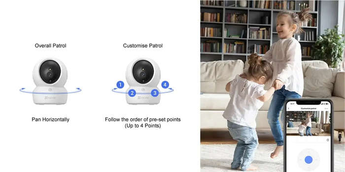 EZVIZ H6c Pro 2K (3MP) Smart AI