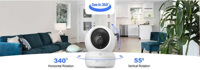 EZVIZ H6c Pro 2K (3MP) Smart AI
