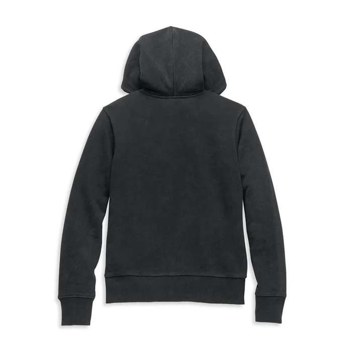Women's Bar Font Embroidered Hoodie - S