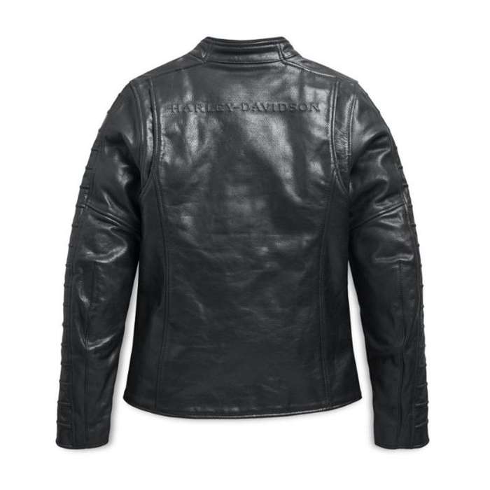 Women's Ozello Perforated Leather Jacket - XL