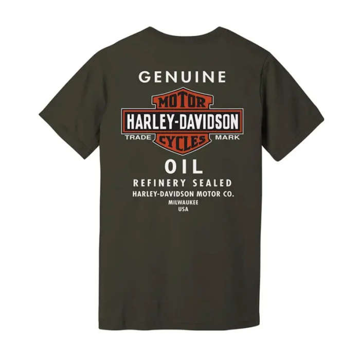 Men's Oil Can Tee - Grape Leaf