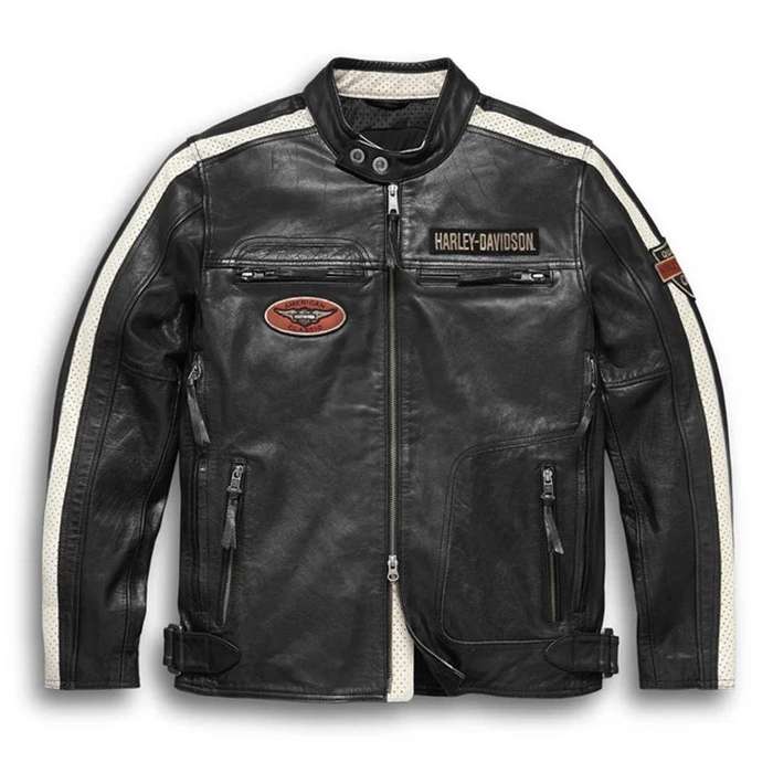 Harley-Davidson® Men's Command Mid-Weight Leather Jacket