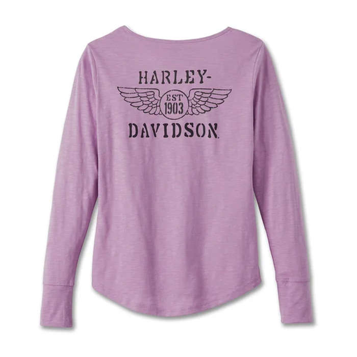 Women's Hero Long Sleeve Knit Top - Lavender Herb - 2XL