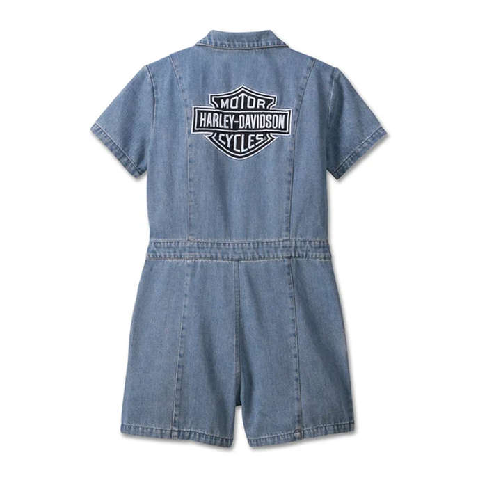 Women's Hero Denim Jumpsuit - XL