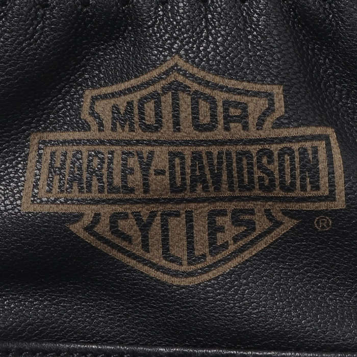 Men's Helm Leather Work Gloves Black - L
