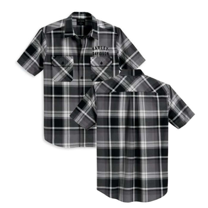 Mens Staple Plaid Shirt  Neutral Plaid - M