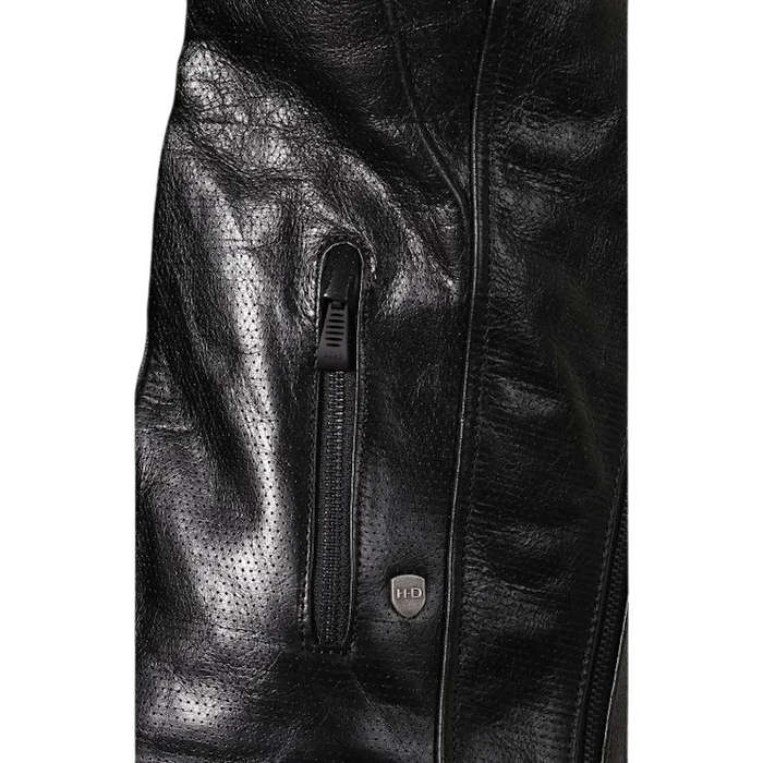 Women's Ozello Perforated Leather Jacket - XL