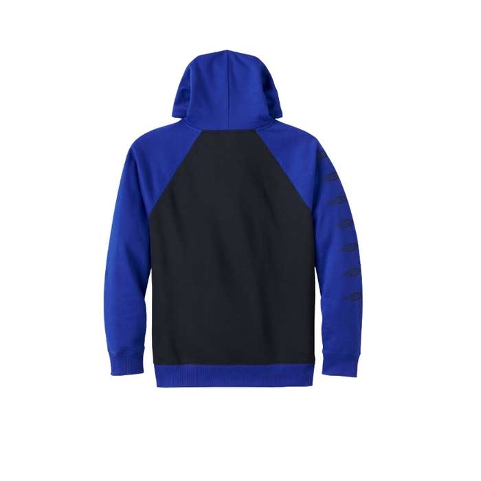 Men's Old English Stacked Bar & Shield Raglan Hoodie - 2XL