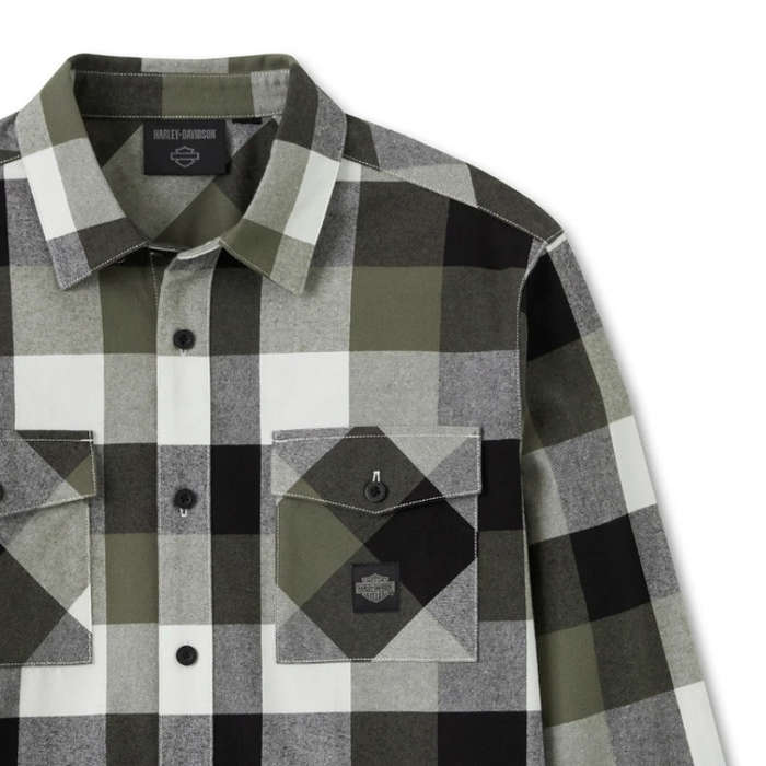Essence Long Sleeve Flannel Shirt - S
