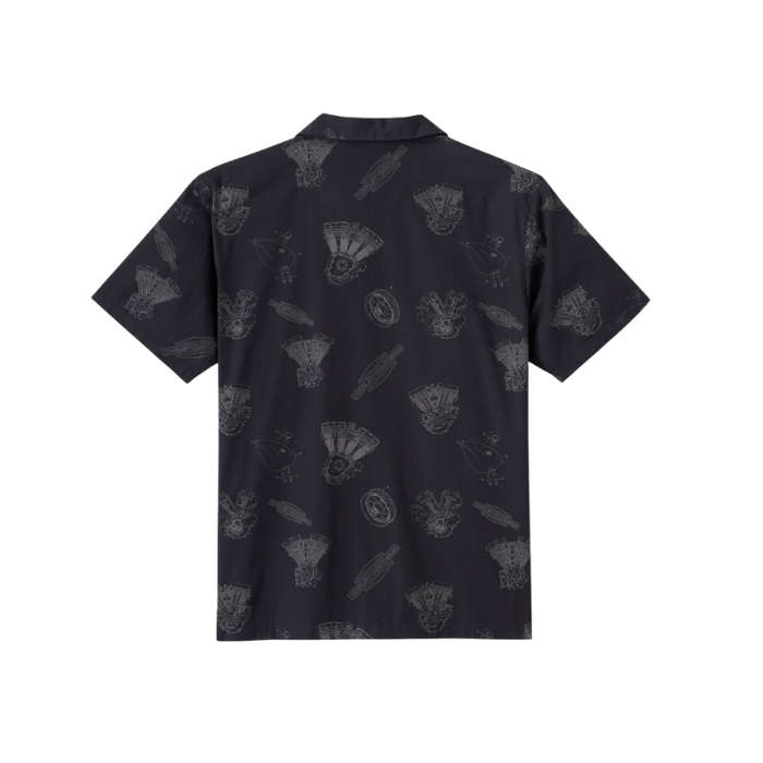Men's Engine Aloha Short Sleeve Shirt - 3XL