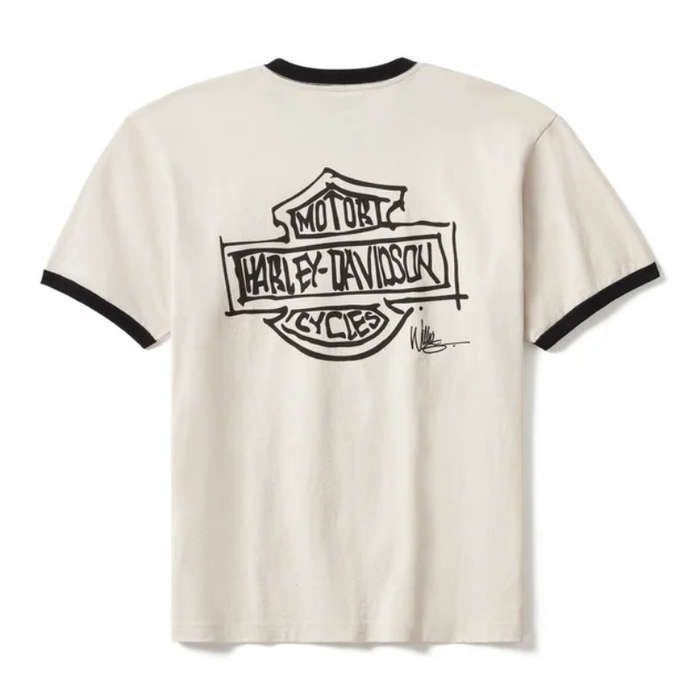 Willie G Sketch Art Ringer Tee - 3XL
