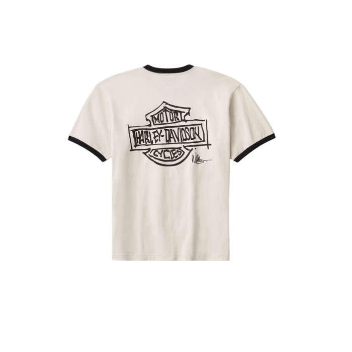 Willie G Sketch Art Ringer Tee - 3XL