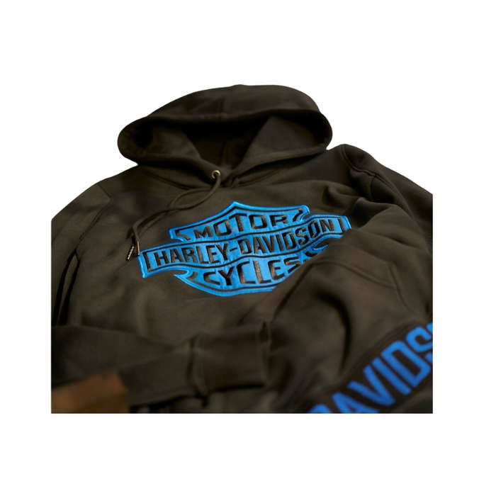 Men's Start Your Engines Bar & Shield Hoodie - 2XL