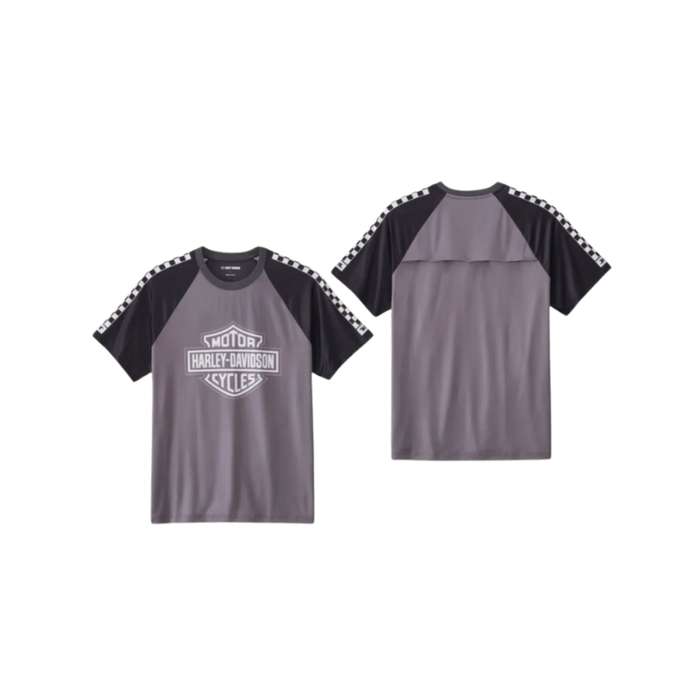 Men's Bar & Shield Raglan Short Sleeve Tee - XL