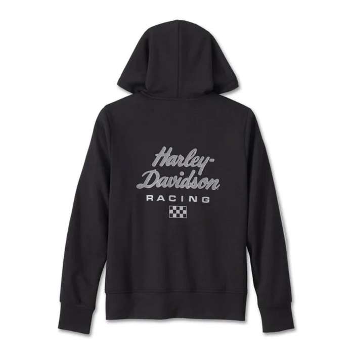 Women's Racing Scuba Zip Front Hoodie - L